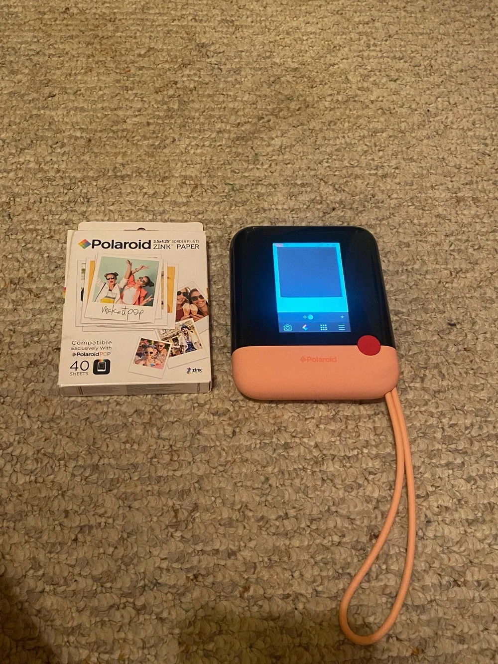 Polaroid POP hybrid digital/film camera